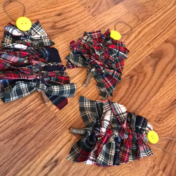 RUSTIC HANDMADE CHRISTMAS ORNAMENTS! - Picture 5 of 6